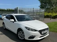 Used Mazda 3 150 HP (110 kW) 2014 White Hatchback