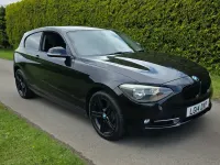 Used BMW 118 Sport Line 2014 Black Hatchback
