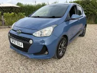 Used Hyundai i10 Premium 66 HP (48 kW) 2017 Blue Hatchback