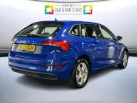 Used Skoda Scala SE 2022 Blue Hatchback