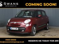 Used Fiat 500L Lounge 85 HP (62 kW) 2013 Red MPV