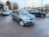 Begagnad Nissan Micra Visia 2015 Grå Halvkombi