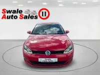Used VW Golf VII Match 125 HP (91 kW) 2015 Red Hatchback