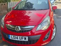 Used Vauxhall Corsa 2014 Red Hatchback