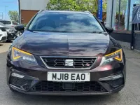 Used Seat Leon ST FR 150 HP (110 kW) 2018 Purple Estate