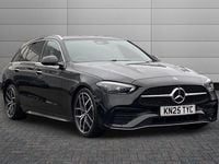 Used Mercedes C200 AMG Line Premium 204 HP (150 kW) 2025 Obsidian black Estate