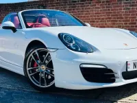 Used Porsche Boxster 315 HP (231 kW) 2014 White Cabriolet
