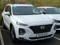 Used Hyundai Santa Fe Premium 200 HP (147 kW) 2019 White SUV