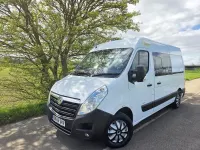 Used Vauxhall Movano 130 HP (95 kW) 2019 White MPV