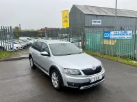 Used Skoda Octavia Scout 4x4 2015 Silver Estate