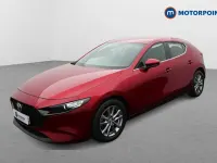 Used Mazda 3 2021 Red Hatchback