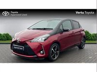 Used Toyota Yaris 111 HP (81 kW) 2017 Red Hatchback