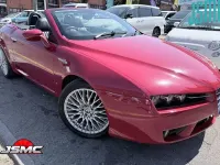 Used Alfa Romeo Spider 185 HP (136 kW) 2007 Red Cabriolet