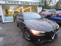 Used Alfa Romeo Giulia Saloon Super 200 HP (147 kW) 2017 Black Sedan