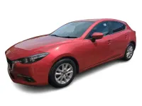 Used Mazda 3 121 HP (88 kW) 2018 Red Hatchback