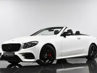 Used Mercedes E350 AMG Line Premium Plus 2018 White Cabriolet