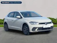 Begagnad VW Polo Life 95 HK (69 kW) 2023 Grå Halvkombi