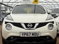 Used Nissan Juke N-Connecta 110 HP (80 kW) 2017 White SUV