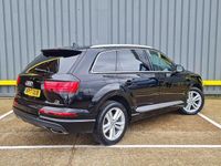 Used Audi Q7 S-Line 218 HP (160 kW) 2017 Black SUV