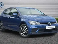 Used VW Polo Life 95 HP (69 kW) 2022 Blue Hatchback