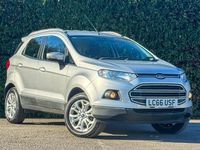 Used Ford Ecosport Zetec 111 HP (81 kW) 2016 Silver SUV