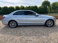 Begagnad Mercedes C220 2014 Silver Sedan