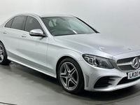 Usado Mercedes C220 AMG line 194 HP (142 kW) 2019 Prateado Sedan