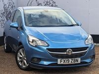 Used Vauxhall Corsa 75 HP (55 kW) 2019 Blue Hatchback