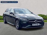 Used Mercedes C300e AMG Line Premium Plus 2023 Black Estate