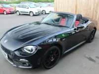 Used Abarth 124 Spider 170 HP (125 kW) 2019 Black Cabriolet