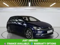 Used VW Golf VII Edition 150 HP (110 kW) 2020 Blue Hatchback