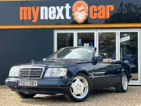 Used Mercedes E220 1997 Blue Cabriolet