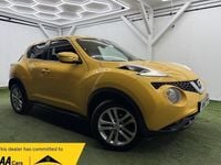 Used Nissan Juke N-Connecta 110 HP (80 kW) 2016 Yellow SUV