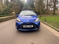 Used Toyota Yaris 2018 Blue Hatchback