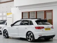Used Audi S3 Sportback Black Edition 2019 White Hatchback