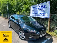Used Ford Focus Zetec 120 HP (88 kW) 2018 Black Hatchback
