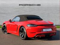 Used Porsche Boxster 344 HP (253 kW) 2021 Orange Cabriolet