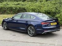 Used Audi S5 Sportback Design 354 HP (260 kW) 2018 Blue Hatchback