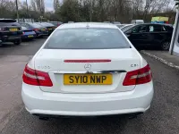 Used Mercedes E350 2010 White Coupe