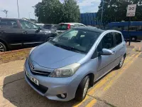 Used Toyota Yaris 2013 Blue Hatchback