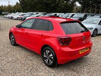 Used VW Polo Match 95 HP (69 kW) 2021 Red Hatchback