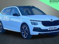 Used Skoda Kamiq Monte Carlo 116 HP (85 kW) 2024 Moon white SUV