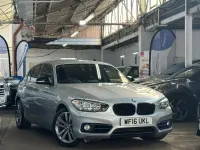 Used BMW 118 Sport Line 136 HP (100 kW) 2016 Silver Hatchback