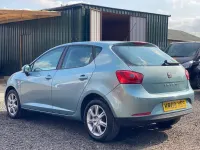 Used Seat Ibiza SE 85 HP (62 kW) 2009 Blue Hatchback