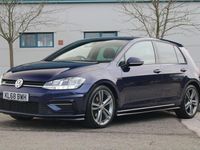 Used VW Golf VII R-line 150 HP (110 kW) 2019 Blue Hatchback