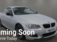 Used BMW 320 Cabriolet Sport Line 184 HP (135 kW) 2012 Silver Cabriolet