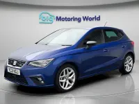 Used Seat Ibiza FR 95 HP (69 kW) 2021 Blue Hatchback