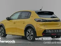 Used Peugeot e-208 GT-line 100 kW (137 HP) 2020 Yellow Hatchback