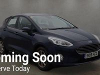 Used Ford Fiesta Zetec 85 HP (62 kW) 2019 Blue Hatchback