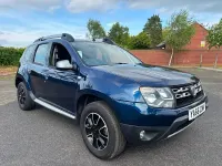 Used Dacia Duster Prestige 110 HP (80 kW) 2017 Mediterranean blue SUV